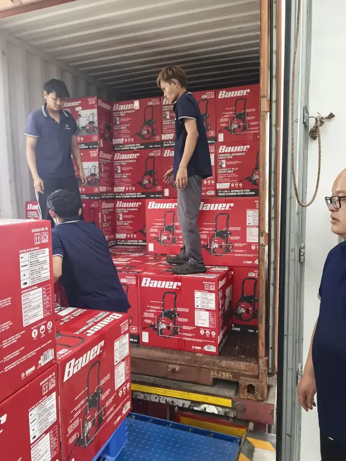 HOME THAIMAKE containers ready for export shipment