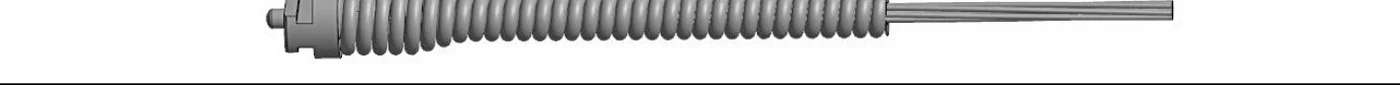 Drain Cleaning Cables & Springs 13 mm (1/2 in) wire core drain cleaning cable with connector
